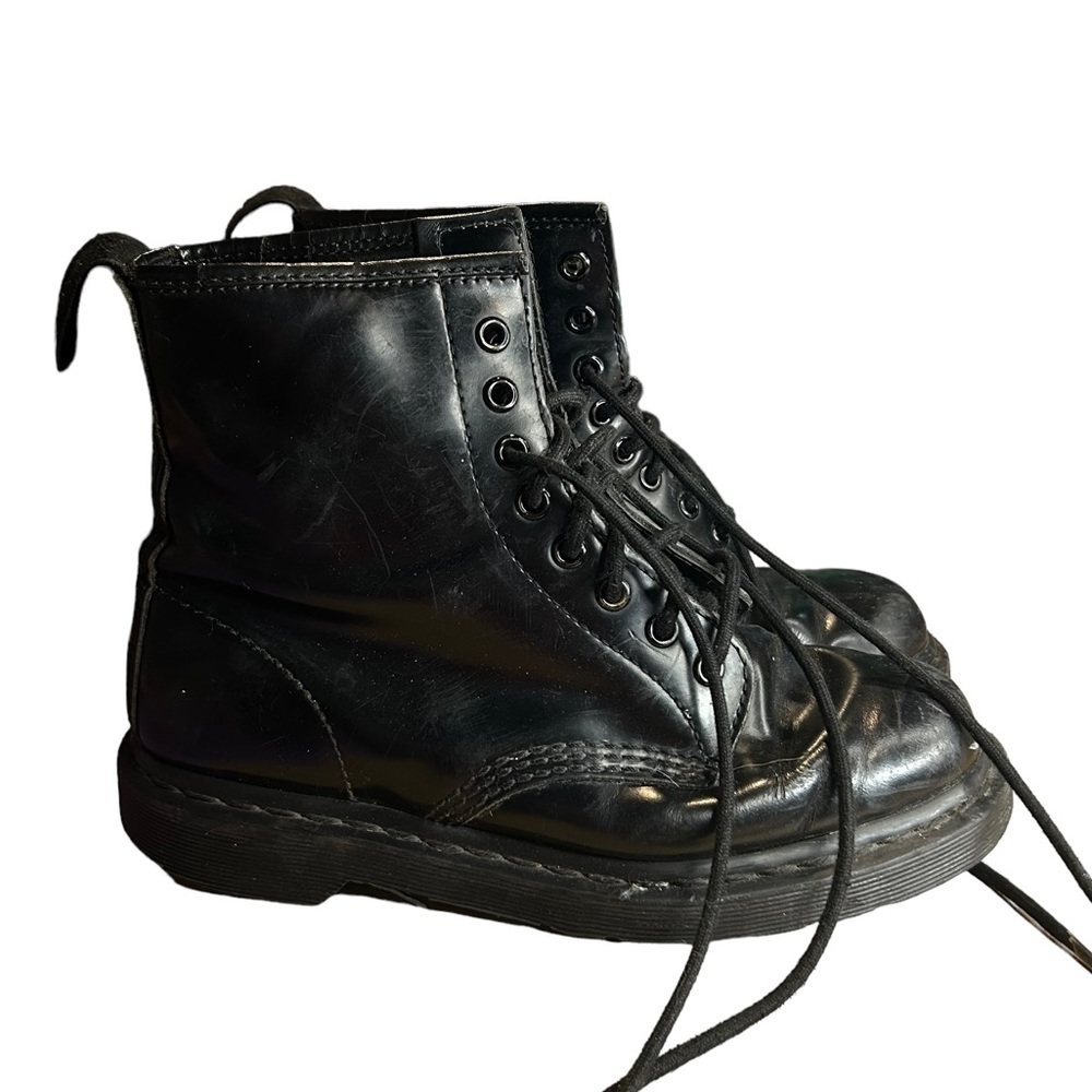 Doc martens combat boots
